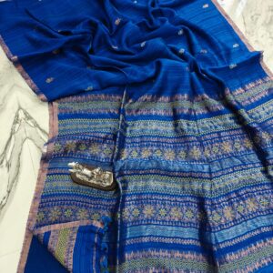 Pure matka banarasi sarees With blouse piece