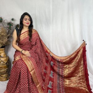 Premium dola silk saree