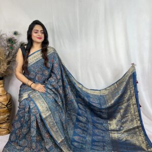 Premium dola silk saree
