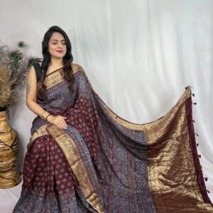 Premium dola silk saree