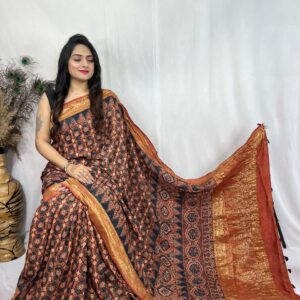 Premium dola silk saree