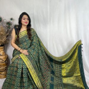 Premium dola silk saree
