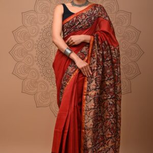 Chanderi sarees Traditional collection Hand block printed
