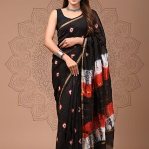 Chanderi sarees Traditional collection Hand block printed