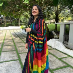 Pearly inspired handloom saree