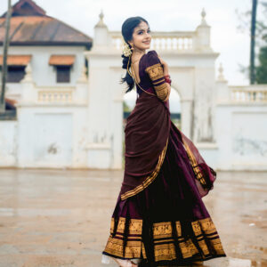 Classic Kanchi Cotton Dhavani Set