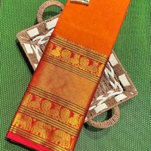 PURE HANDWOVEN TRADITIONAL SOFT NARAYANPETH Mayuri
