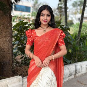 Beautiful Dhavani Set