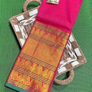 PURE HANDWOVEN TRADITIONAL SOFT NARAYANPETH Mayuri