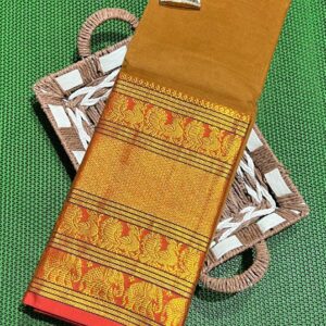PURE HANDWOVEN TRADITIONAL SOFT NARAYANPETH Mayuri