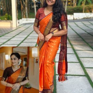 SEMI BANARASI SILK SAREE