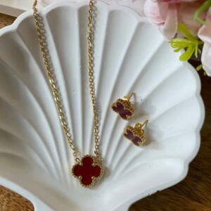 Anti tarnish necklace set