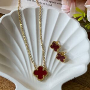 Anti tarnish necklace set