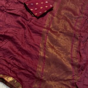 Pure Soft Viscose Cotton Saree