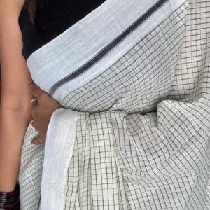 PATTED ANCHU Handloom Cotton Saree