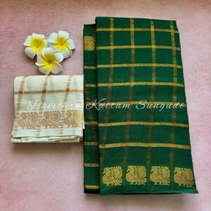 Pavithra kattam sungudi saree
