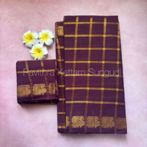 Pavithra kattam sungudi saree