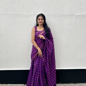 Pavithra kattam sungudi saree
