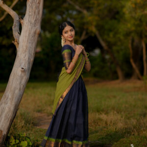 Classic Kanchi Cotton Dhavani Set
