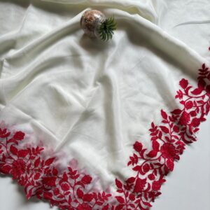 Pure Tebby Soft Organza Saree