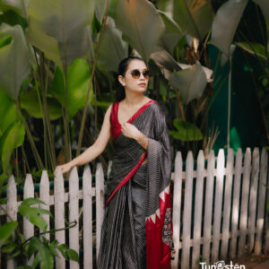 Semi Gaji Mix Semi Modal Silk Saree