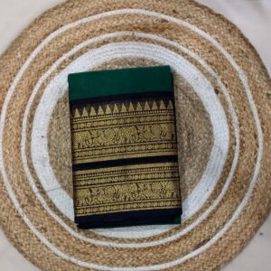 Premium Kanchi cotton Saree with blouse