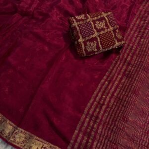 ✨ Premium Pure Viscose Chinnon Saree ✨