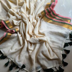 🌸 Pure Mulmul Saree 🌸