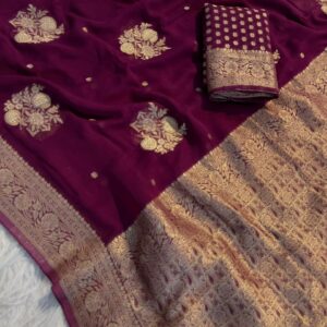 ✨ Premium Pure Viscose Soft Georgette Saree ✨