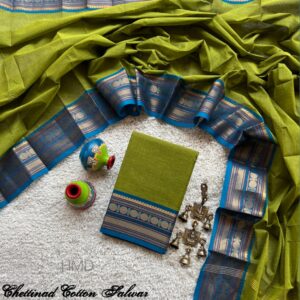 Chettinad Premium Kanchi Cotton Salwar Material – 100’s Count