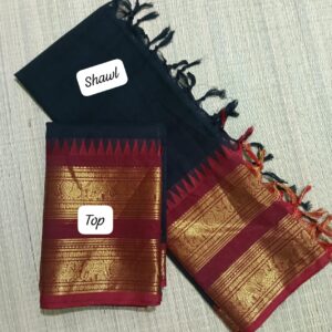 Chettinad Premium Kanchi Cotton Salwar Material – 100’s Count