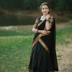 Classic Kanchi Cotton Dhavani Set