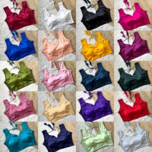 Soft Pure Silk Readymade Blouse with Elastic Fit