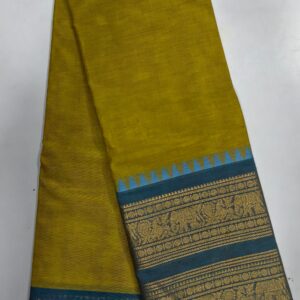 Kanchi Cotton Saree with Blouse Piece