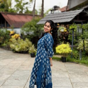 Bagru Hand Block Printed Linen Cotton unstiched Suit Set ✨