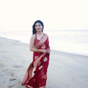 Pure Viscose Soft Georgette Saree