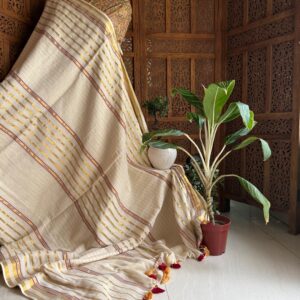 Pure & Authentic Mul Cotton Saree