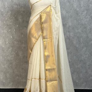 Kanchi Mul Cotton Saree 🌿