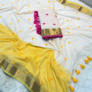 Super Lightweight & Soft Mul Cotton Saree ✨