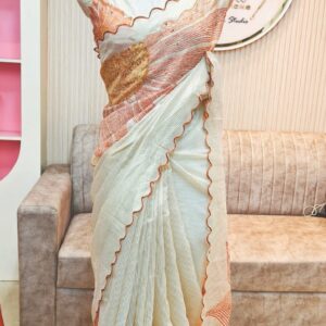 🌼🌸 Onam Special Tissue Soft Organza Saree 🌸🌼