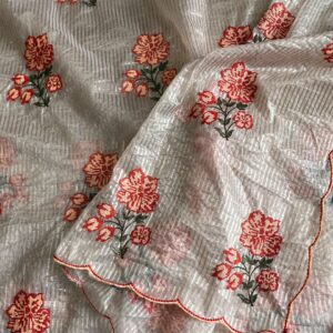 🌼🌸 Premium Kota Organza Saree🌸🌼