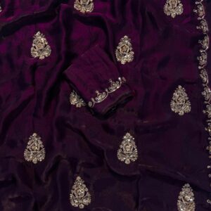 ✨ SOFT SATIN FANDY SILK SAREE ✨