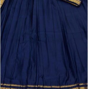 ✨ Kanchi Cotton Inspired Cotton-Silk Mix Semi-Stitched Dhawani Set ♥️