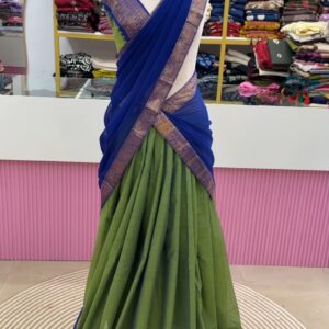Classic Kanchi Cotton Dhavani Set