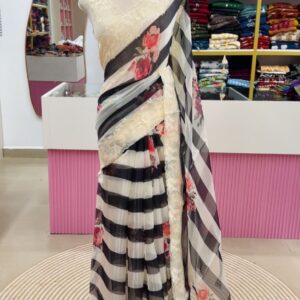 🌸 Trending Soft Organza Saree 🌸
