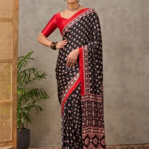 ✨💖 Premium Semi Modal Silk Saree without mirror work💖✨